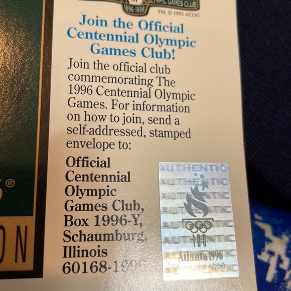 1996 Olympic Puff Snap Back Baseball Cap NWT Olympic 1996 Coca Cola T Shirt NWT - Picture 16 of 16